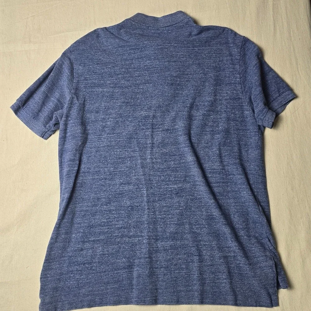 Polo‎ Ralph Lauren T-Shirt Blue Melange & Yellow Logo size XL
